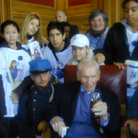 Lazare Ponticelli le 11 novembre 2006 au Kremlin-Bicêtre